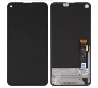 Дисплей для Google Pixel 4a 5G, чорний, без рамки, Original (PRC)