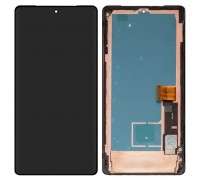 Дисплей для Google Pixel 7 Pro, черный, с рамкой, High Copy (OLED)