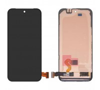 Дисплей для Google Pixel 9 Pro XL, чорний, з рамкою, Original (PRC), GGX8B, GZC4K, GQ57S