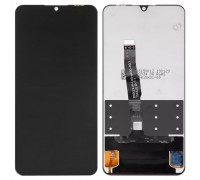 Дисплей для Huawei Nova 4e, P30 Lite, P30 Lite (2020) New Edition, чорний, без рамки, Оригінал (переклеєно скло)