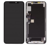 Дисплей для iPhone 11 Pro Max, черный, с рамкой, High Copy (OLED), НЕ.Х OEM hard