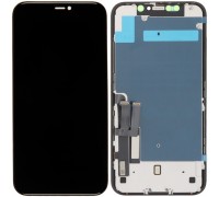 Дисплей для iPhone 11, черный, с рамкой, Copy, (TFT)