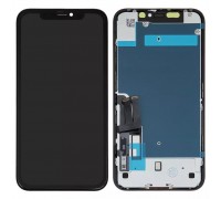 Дисплей для iPhone 11, черный, с рамкой, Copy, (TFT), imisu