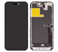 Дисплей для iPhone 14 Pro, черный, с рамкой, Copy, (TFT)