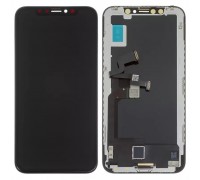 Дисплей для iPhone X, черный, с рамкой, Сopy AA, (OLED), НЕ.Х OEM hard