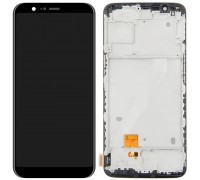 Дисплей для OnePlus 5T, с рамкой, черный, High Copy (OLED)