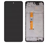 Дисплей для Oppo A58 4G, чорний, з рамкою, High Copy CPH2577, 1540452110
