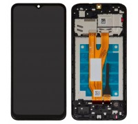 Дисплей для Samsung A032 Galaxy A03 Core, чорний, з рамкою, Original (PRC)