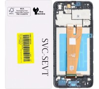 Дисплей для Samsung A045 Galaxy A04, черный, с рамкой, Original