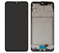 Дисплей для Samsung A165 Galaxy A16, черный, с рамкой, High Copy (OLED)