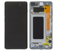Дисплей для Samsung G975 Galaxy S10 Plus, зелений, з рамкою, Original (PRC), prism green