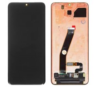 Дисплей для Samsung G980 Galaxy S20, G981 Galaxy S20 5G, черный, без рамки, Оригинал (переклеено стекло)