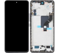 Дисплей для Xiaomi 12 Lite, черный (Black), с рамкой, Original (PRC), 2203129G