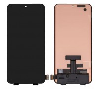 Дисплей для Xiaomi 12, 12S, 12X, чорний, без рамки, High Copy (OLED), 2112123AC, 2112123AG, 2206123SC, 2201123G, 2201123C