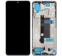 Дисплей для Xiaomi Poco X6, Redmi Note 13 Pro 5G, фіолетовий (Aurora Purple), з рамкою, Original (PRC)