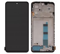 Дисплей для Xiaomi Redmi Note 12 4G, чорний, з рамкою, High Copy (OLED)