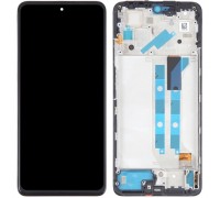 Дисплей для Xiaomi Redmi Note 12 Pro 4G, черный, с рамкой, Copy (TFT)