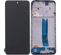 Дисплей для Xiaomi Redmi Note 12S, чорний, з рамкою, Copy (TFT)