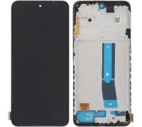 Дисплей для Xiaomi Redmi Note 12S, чорний, з рамкою, High Copy (OLED)