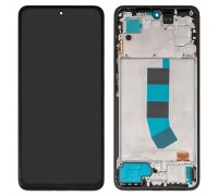 Дисплей для Xiaomi Redmi Note 13 4G, черный, с рамкой, High Copy (OLED)