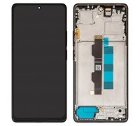 Дисплей для Xiaomi Redmi Note 13 Pro 4G, черный, с рамкой, High Copy (OLED)
