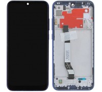 Дисплей для Xiaomi Redmi Note 8T, чорний, Лого Redmi, синій (Starscape Blue), з рамкою, Original (PRC), M1908C3XG