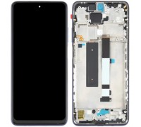 Дисплей для Xiaomi Redmi Note 9 Pro 5G, синий (Atlantic Blue), с рамкой, Оригинал, M2007J17C