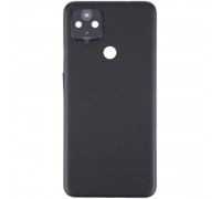Задня панель корпусу для Google Pixel 4a 5G, чорна, Just Black + скло камери