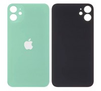 Задняя панель корпуса для iPhone 11, зеленая, не нужно снимать стекло камеры, big hole