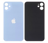 Задня панель корпусу для iPhone 11, фіолетова, не потрібно знімати скло камери, big hole