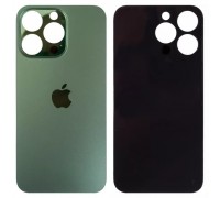 Задня панель корпусу для iPhone 13 Pro, зелена, не потрібно знімати скло камери, Original (PRC), alpine Green, big hole