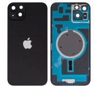 Задняя панель корпуса для iPhone 14 Plus, черная + стекло камеры, High Copy midnight