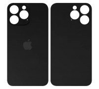 Задняя панель корпуса для iPhone 14 Pro Max, черная, нужно снять стекло камеры, small hole