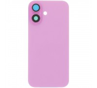 Задня панель корпусу для iPhone 16, рожева + скло камери, Original (PRC), pink
