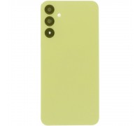 Задня панель корпусу для Samsung A155 Galaxy A15, A156 Galaxy A15 5G, жовта (Personality Yellow), Copy + скло камери