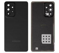 Задня панель корпусу для Samsung A336 Galaxy A33 5G, чорна + скло камери