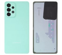 Задня панель корпусу для Samsung A736 Galaxy A73 5G, м’ятна (Mint) + скло камери