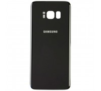 Задняя панель корпуса для Samsung G955F Galaxy S8 Plus, черная (Midnight Black), Copy