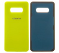 Задня панель корпусу для Samsung G970 Galaxy S10e, жовта (Canary Yellow)