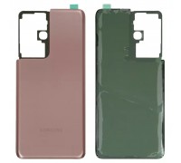 Задня панель корпусу для Samsung G998 Galaxy S21 Ultra 5G, бронзова (Phantom Brown)