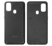 Задня панель корпусу для Samsung M215 Galaxy M21, чорна (Raven Black)