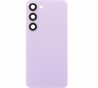 Задня панель корпусу для Samsung S911 Galaxy S23, рожева (Lavender) + скло камери