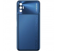 Задняя панель корпуса для Tecno Spark 8P, черная (Atlantic Blue), Copy