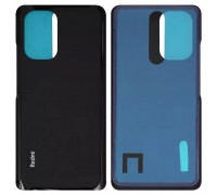 Задняя панель корпуса для Xiaomi Poco F3, Redmi K40, черная (Arctic Night Black), Лого Redmi