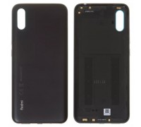 Задняя панель корпуса для Xiaomi Redmi 9A, Redmi 9AT, серая, с боковыми кнопками