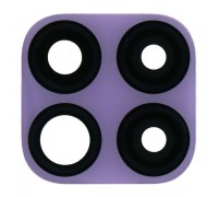 Стекло камеры для Huawei P40 Lite, розовое (Light Pink), без рамки