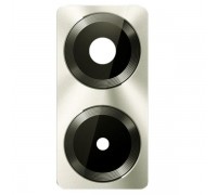 Стекло камеры для Infinix Note 40 Pro, серое (Racing Grey), без рамки