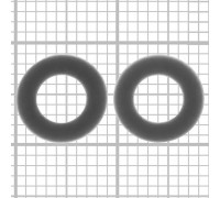 Скло камери для iPhone XR, без рамки