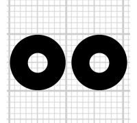 Скло камери для Samsung A032 Galaxy A03 Core, чорне