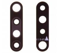 Стекло камеры для Xiaomi Poco X2, черное